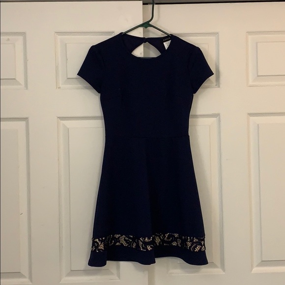 Navy Blue Dress - Picture 2 of 5